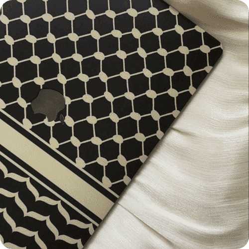 Kuffiyeh Black & Golden